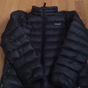 Girls Patagonia down coat.